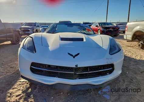 2018 Chevrolet Corvette Stingray Z51 3Lt from USA, damaged, VIN 1G1YM2D72J5102245